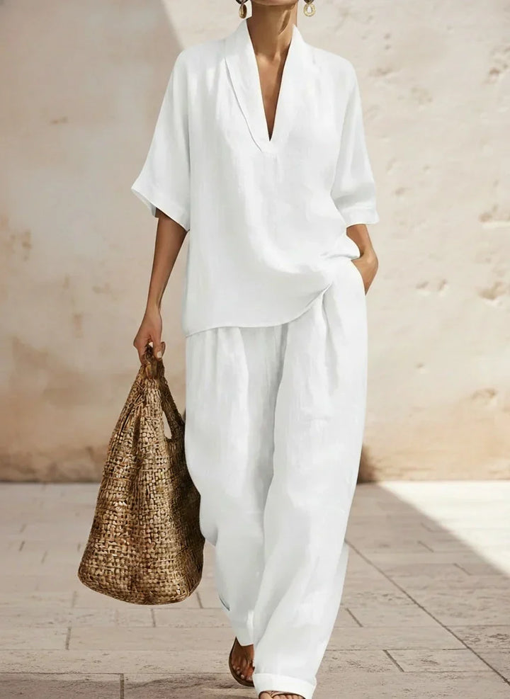 Lilly | Effortless Linen Two-Piece Set