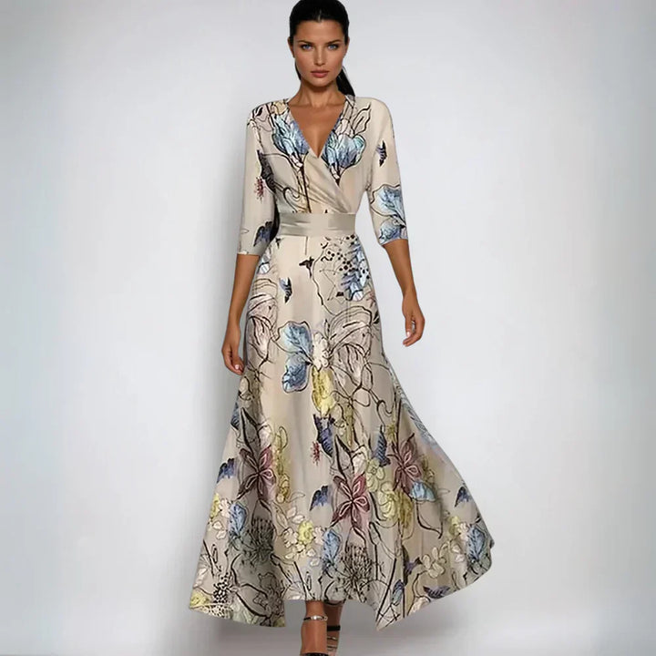 Chloe | Elegant Floral Dress