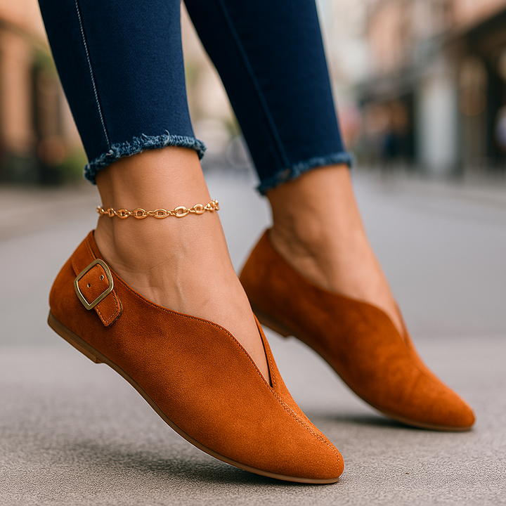 Marisol Buckle Loafers