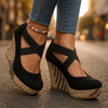 Serova Cross Wedges