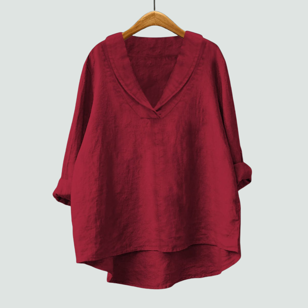 Samantha Linen Blouse