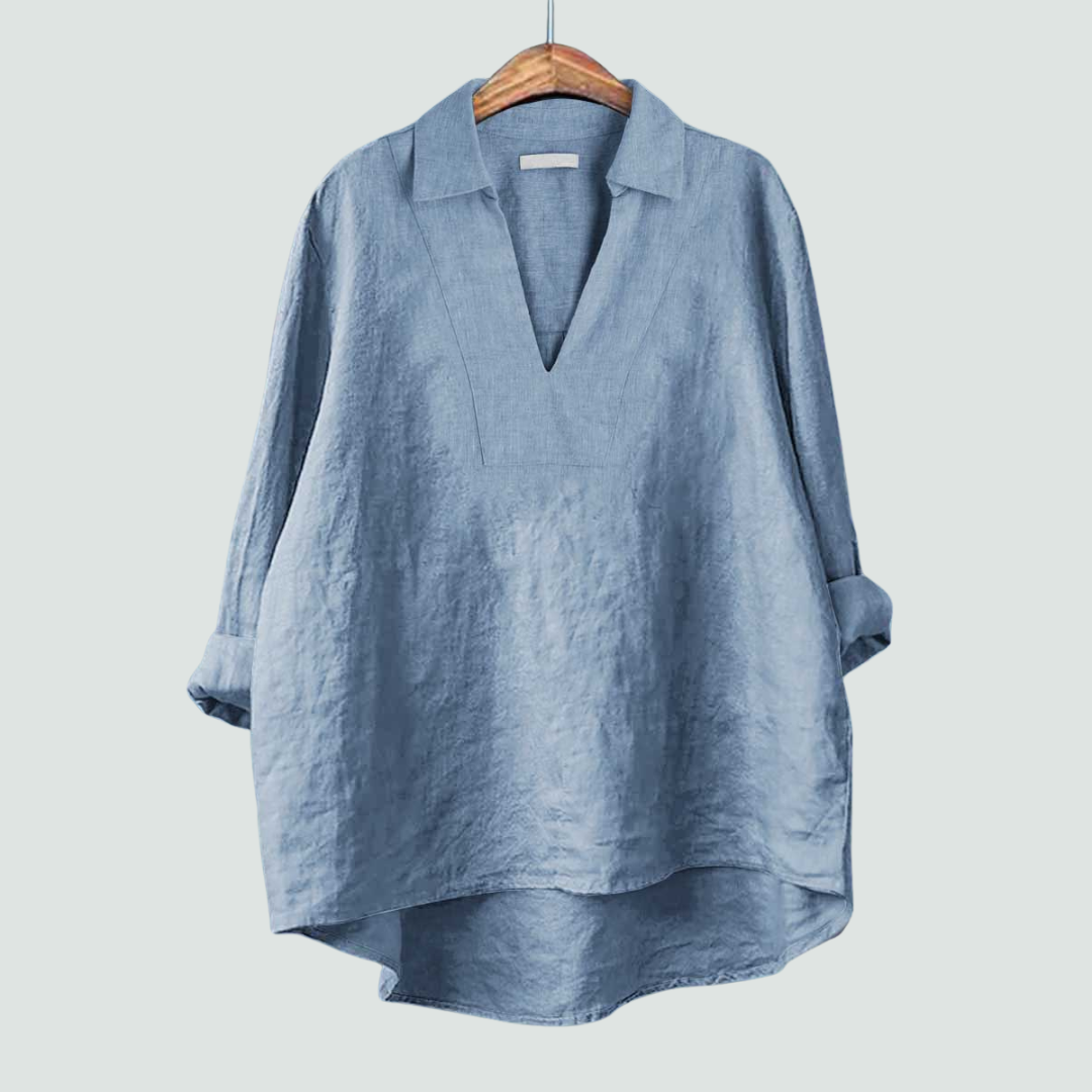 Maria Linen Blouse