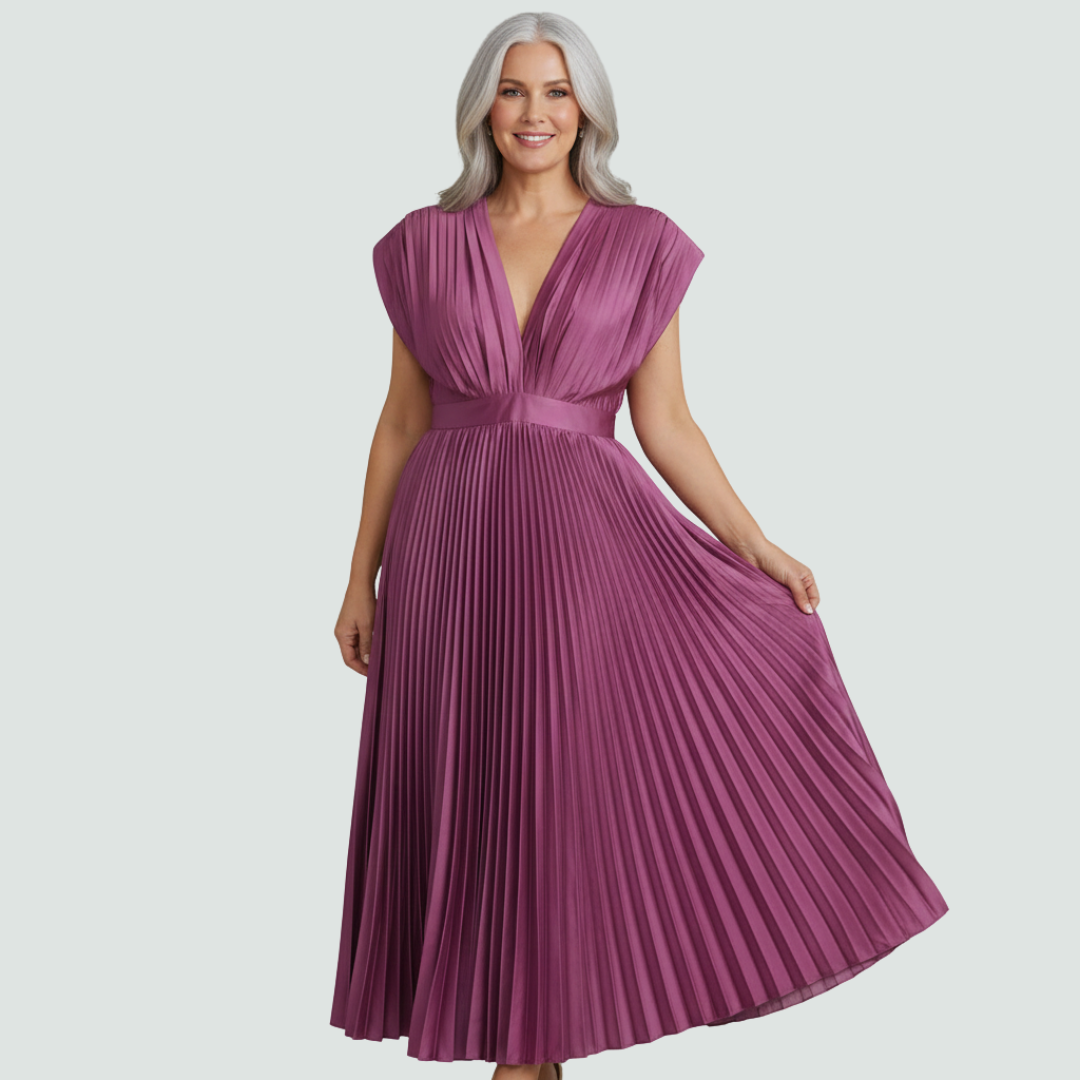 Rhea – Fluid Printed Dress