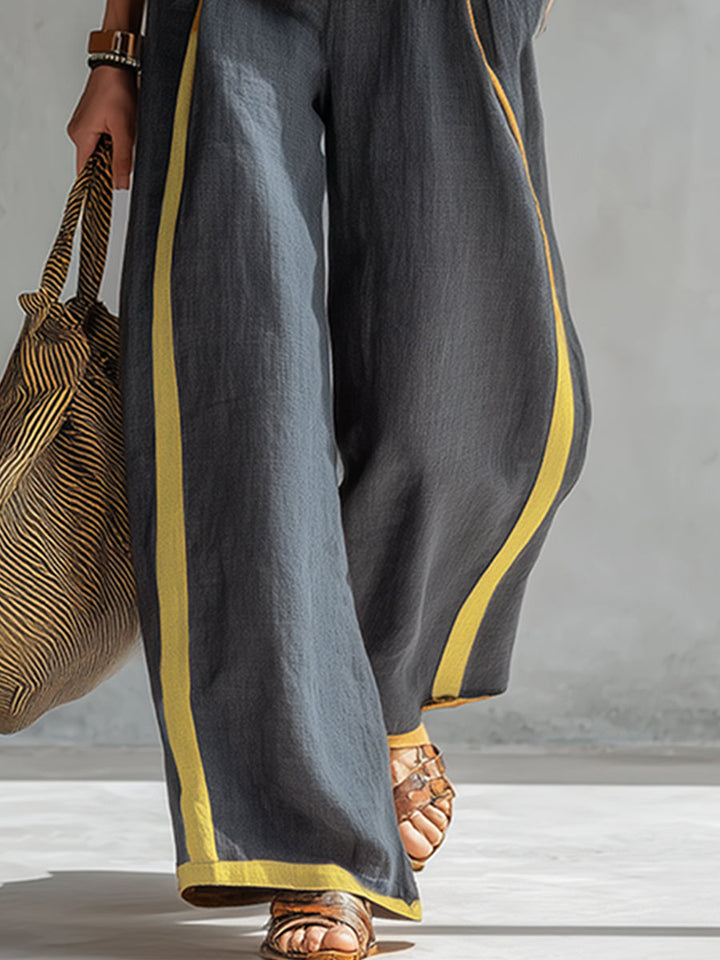 Aurora Linen Two-Piece Set