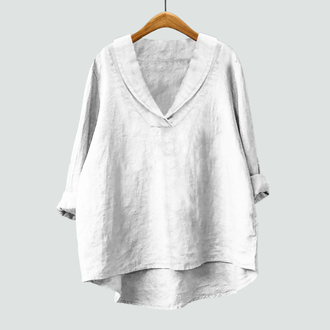 Samantha Linen Blouse