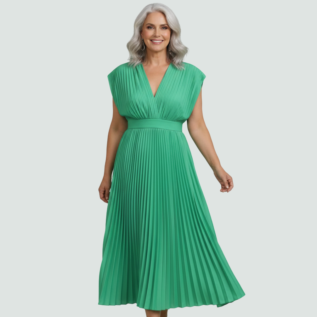 Rhea – Fluid Printed Dress