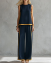 Aurora Linen Two-Piece Set