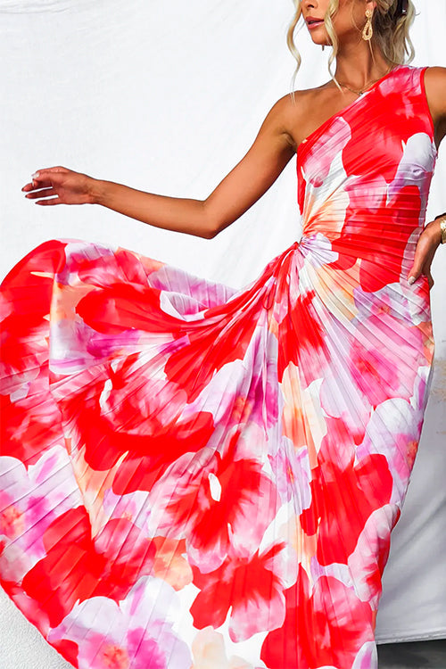 Kelly | Pleated Maxi Dress