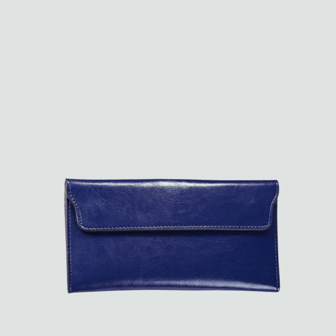 Classic Fold-over Wallet with Magnetic Flap