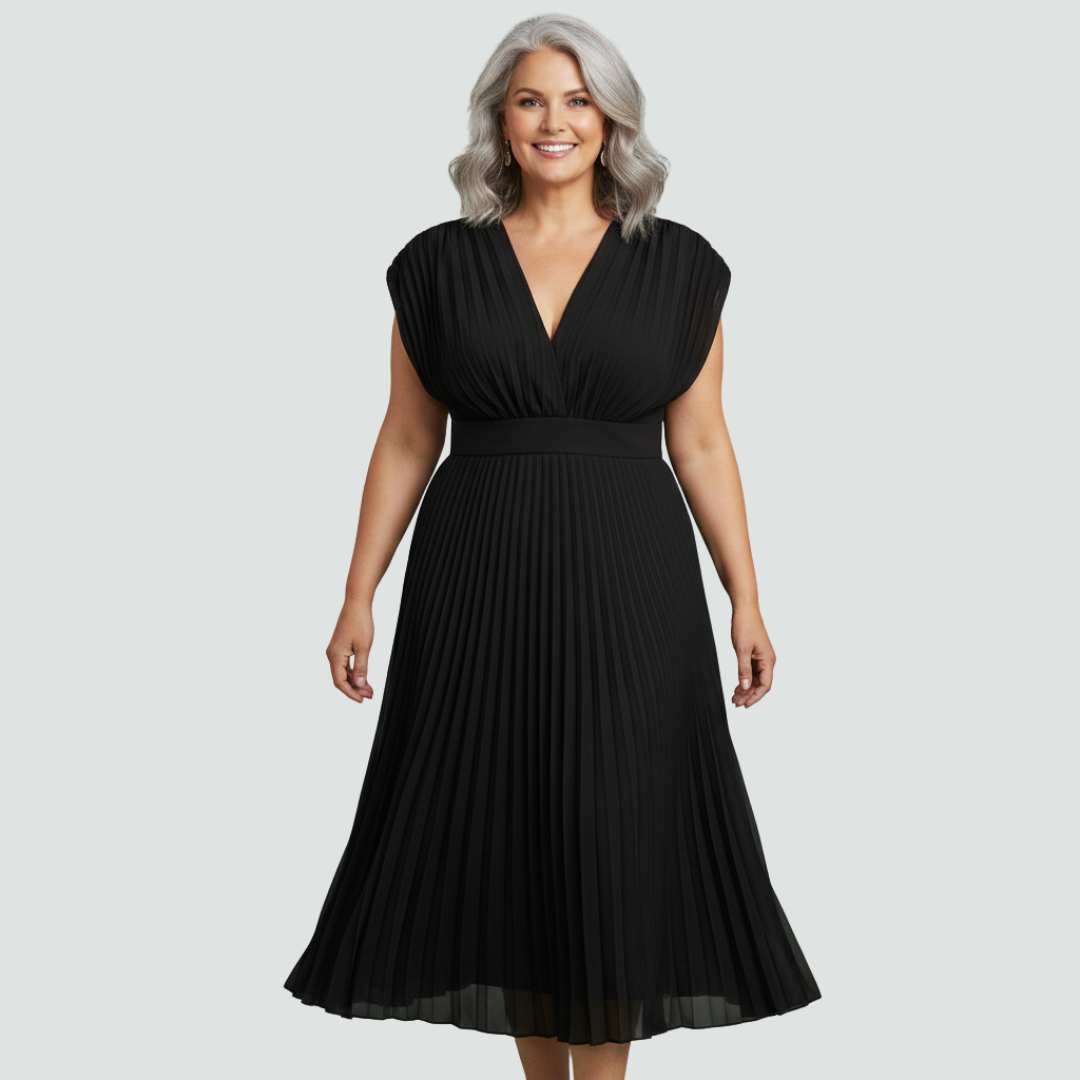 Rhea – Fluid Printed Dress