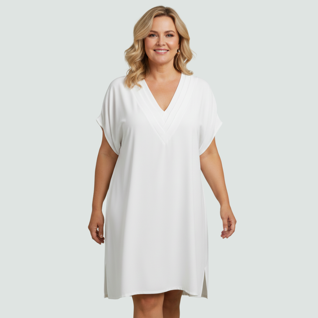 Rachel™ | V-Neck Casual Mini Dress