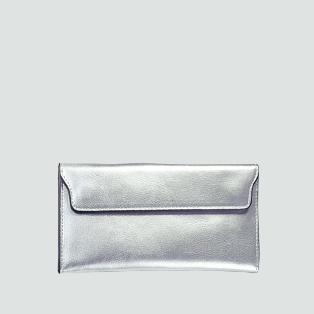 Classic Fold-over Wallet with Magnetic Flap