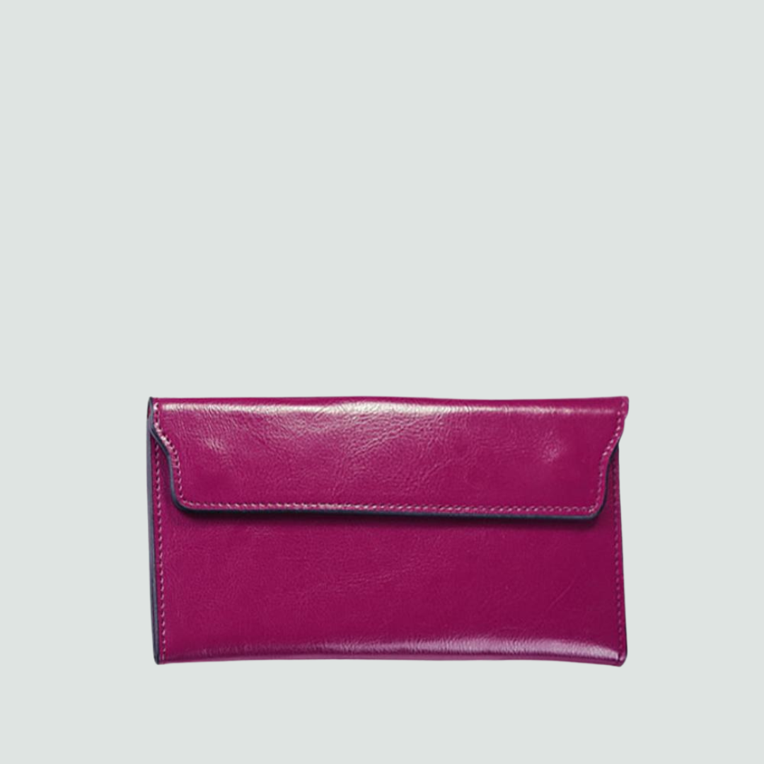 Classic Fold-over Wallet with Magnetic Flap