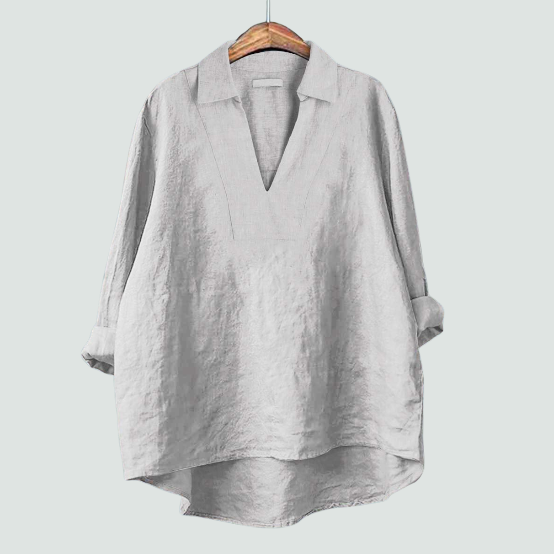 Maria Linen Blouse