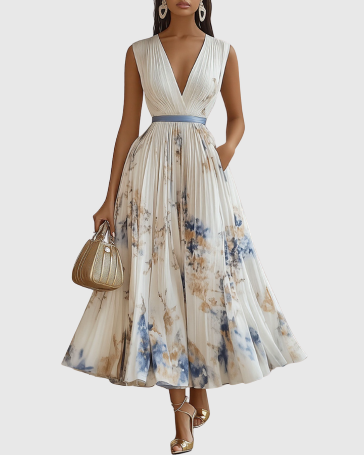 Katie | Elegant Floral Maxi Dress
