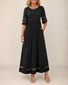 Aubrey™ – Flattering Tummy-Smoothing Midi Dress