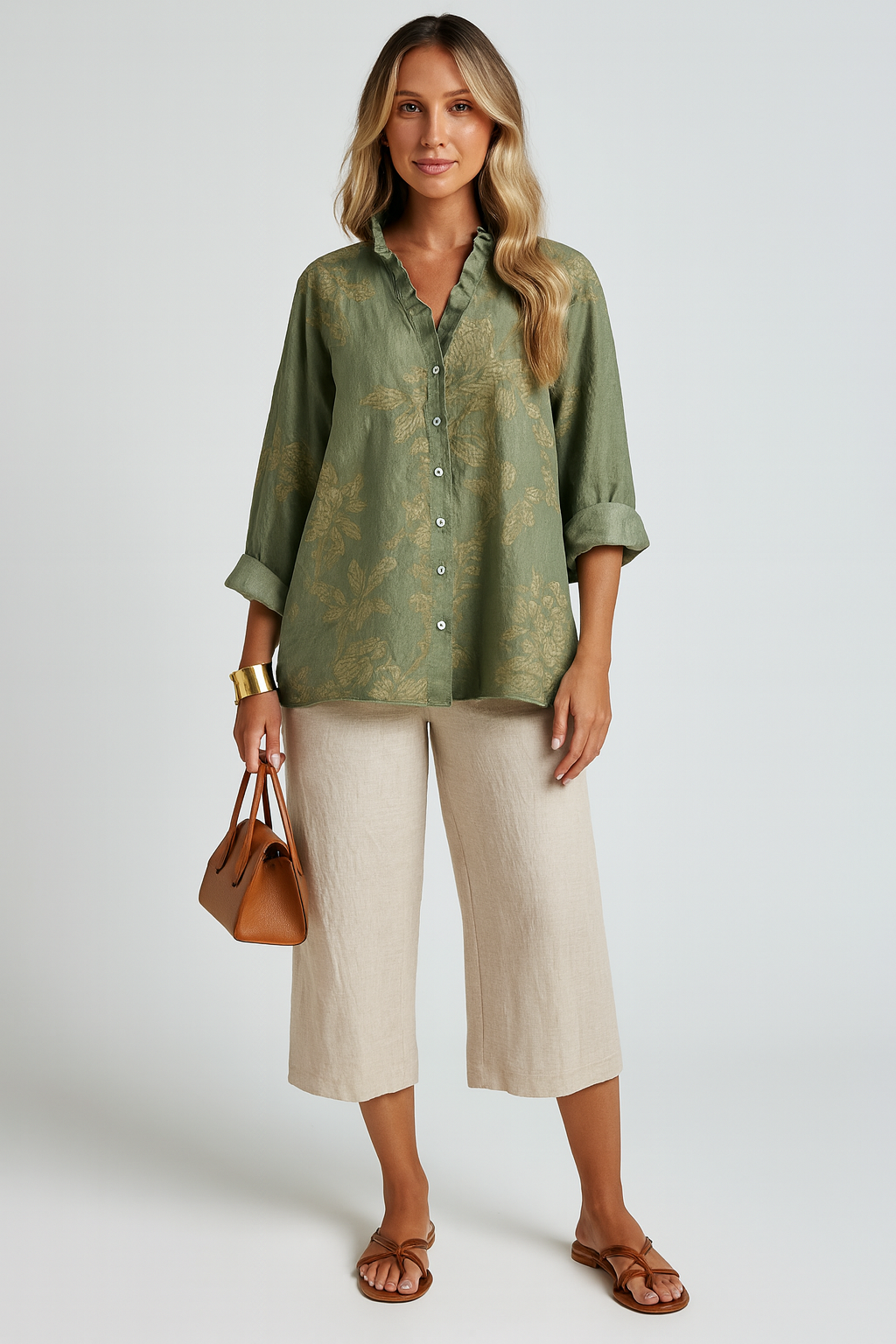 Rosalinde Linen Blouse