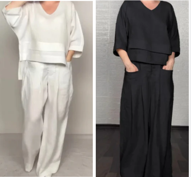 Noa | Loose Minimalist Two-Piece Set