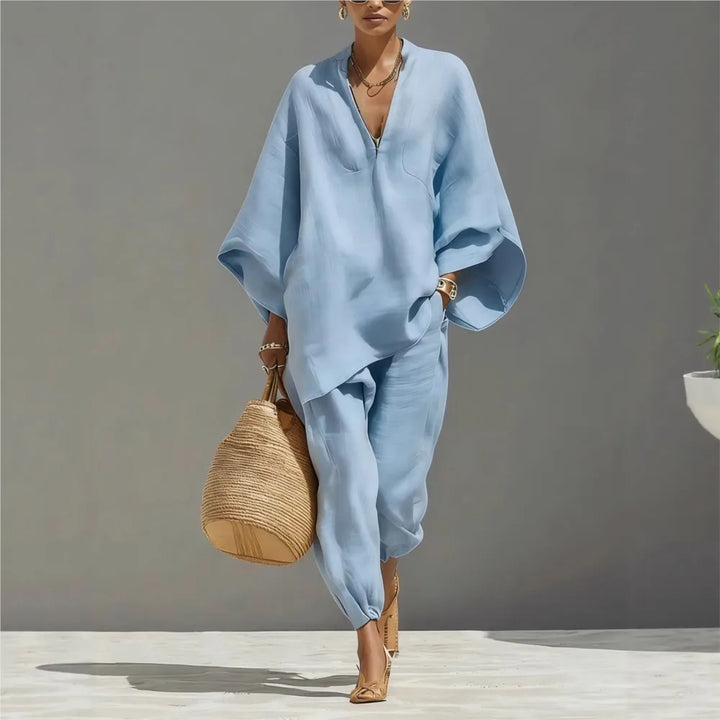 Silvia | Simple Retro Casual Wide Leg Pants for Women