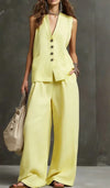 Monica | Casual Two-Piece Set for the Office and Summer