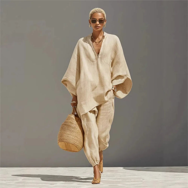 Silvia | Simple Retro Casual Wide Leg Pants for Women