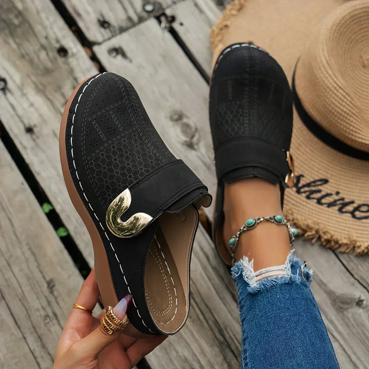 Mia™ - Chic Wedge Sandals