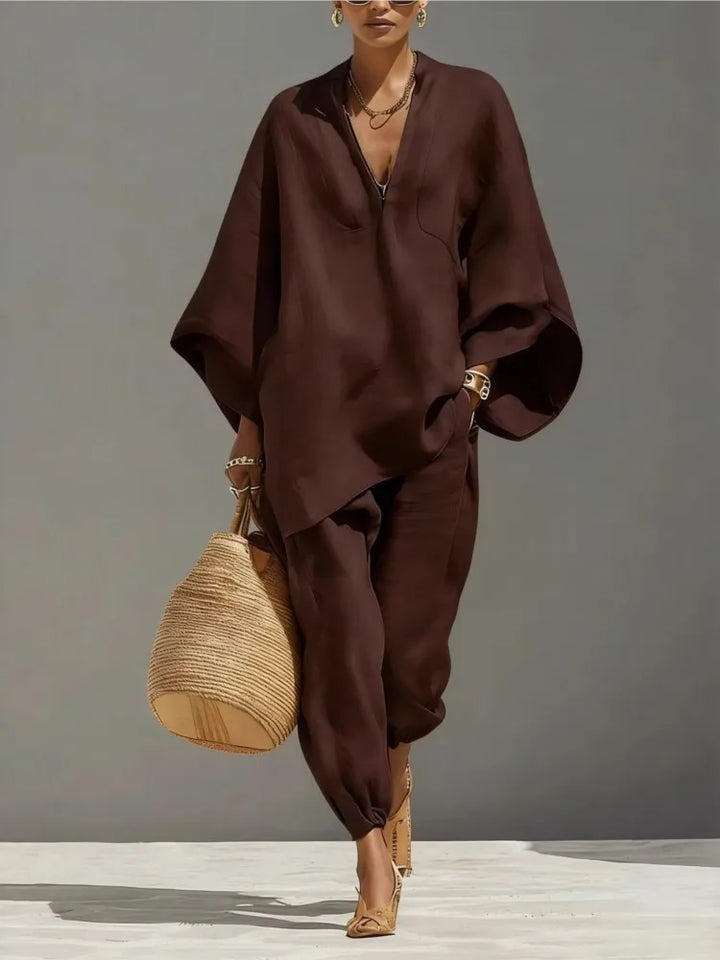 Silvia | Simple Retro Casual Wide Leg Pants for Women