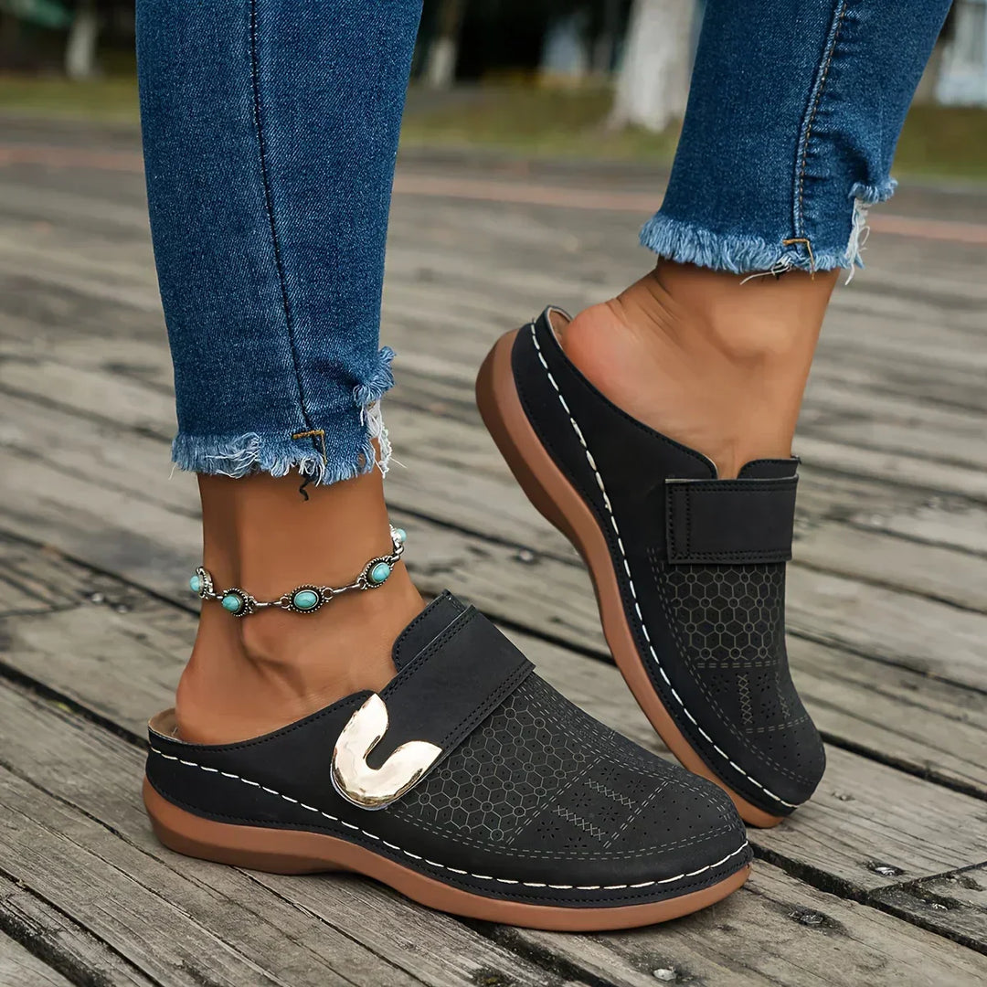 Mia™ - Chic Wedge Sandals