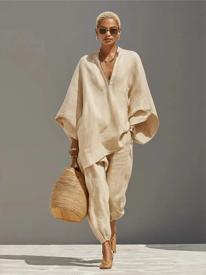 Silvia | Simple Retro Casual Wide Leg Pants for Women