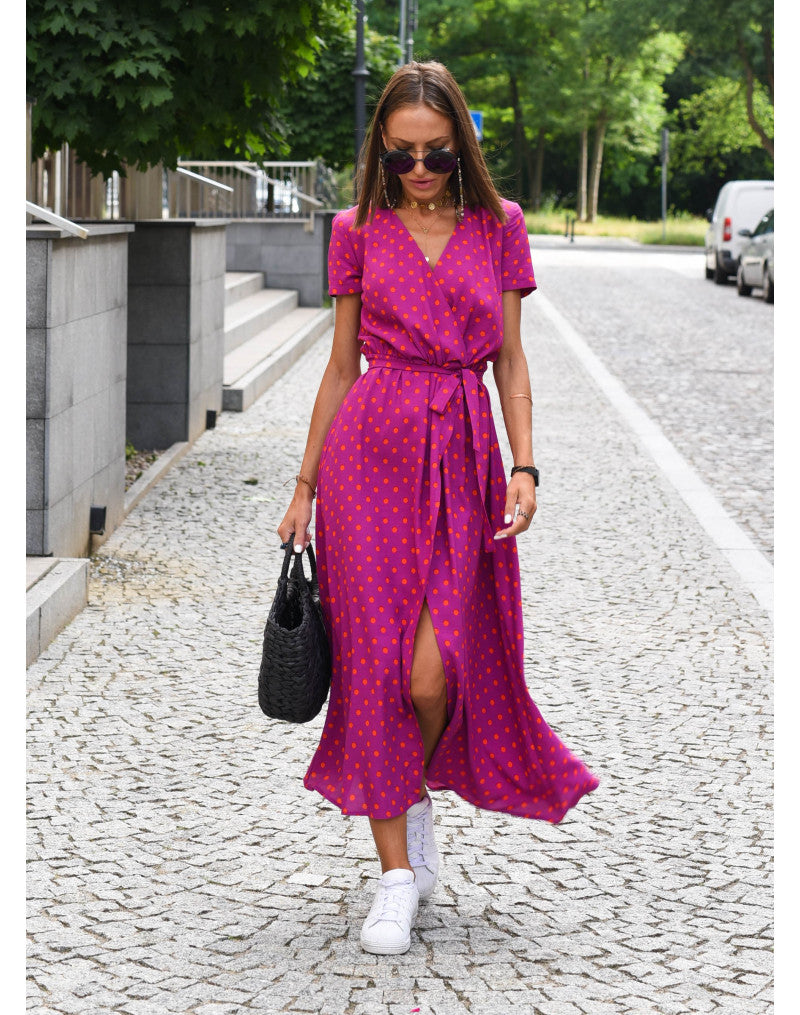 Yasmine | Stylish V-Neck Dress