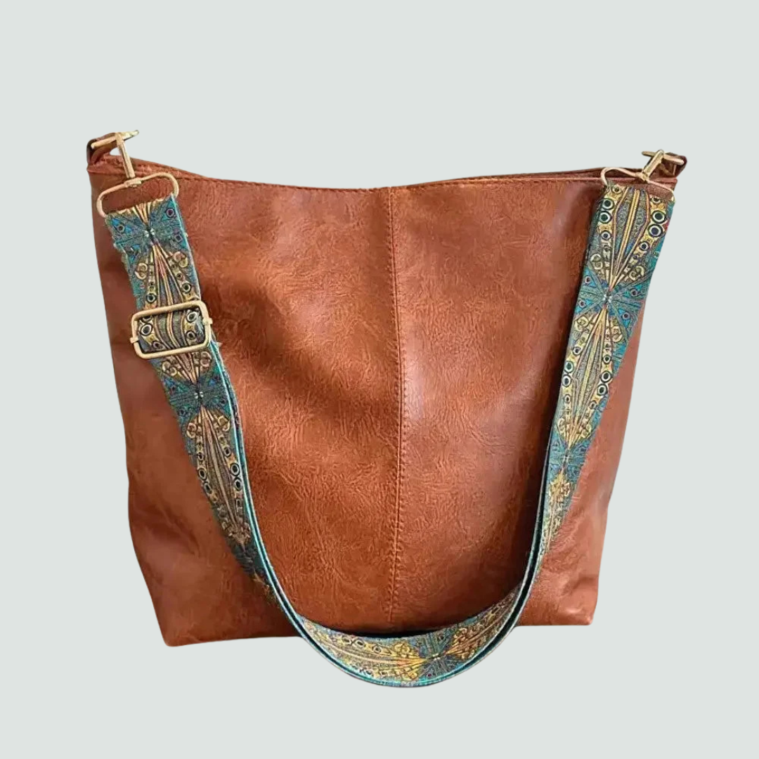Shoulder Bag with Embellishment