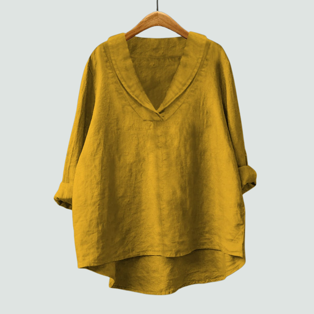 Samantha Linen Blouse