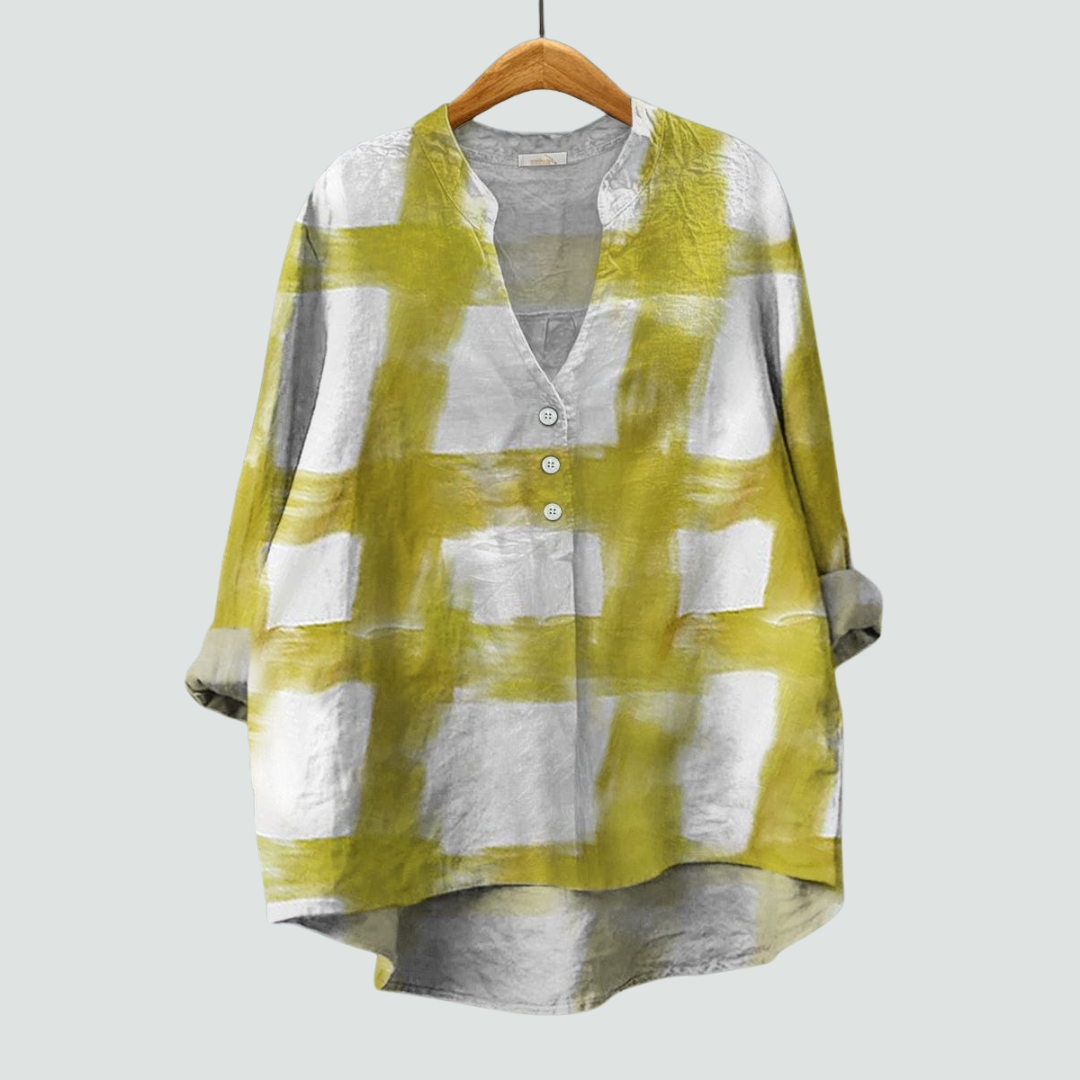 Angelique Linen Blouse