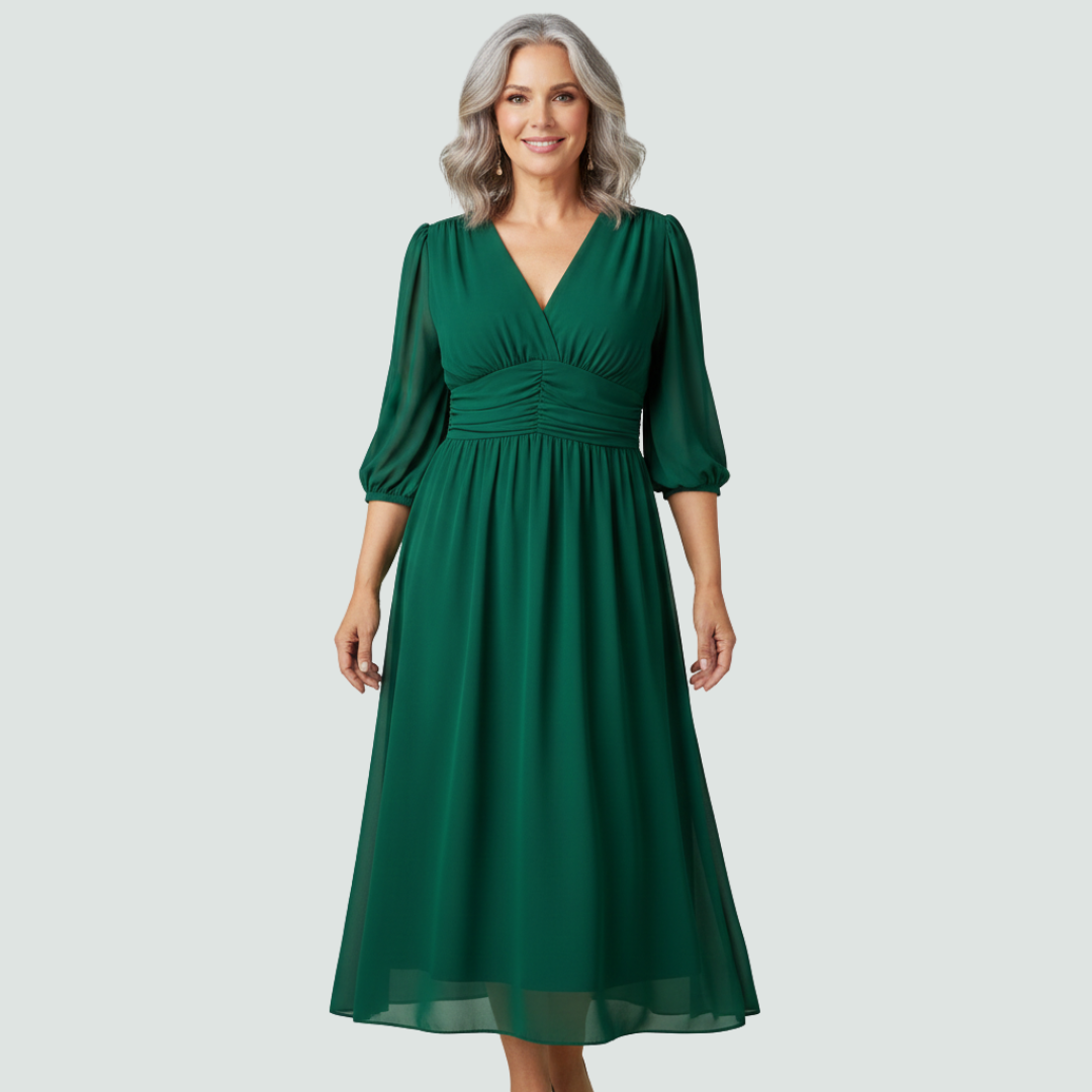 Lina – Ruffled Dress