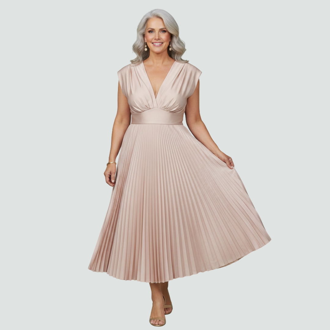 Rhea – Fluid Printed Dress