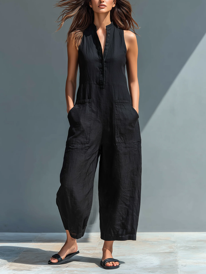 Lotte™ | Sleeveless Minimalist Jumpsuit