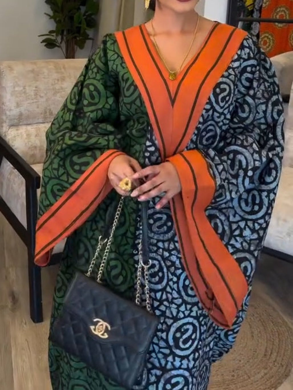 LIVARA™ | Chic Color Panel Dress