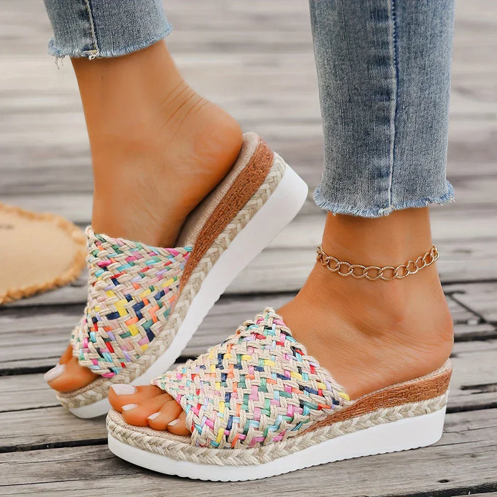 Lily™ - Colorful Woven Sandals