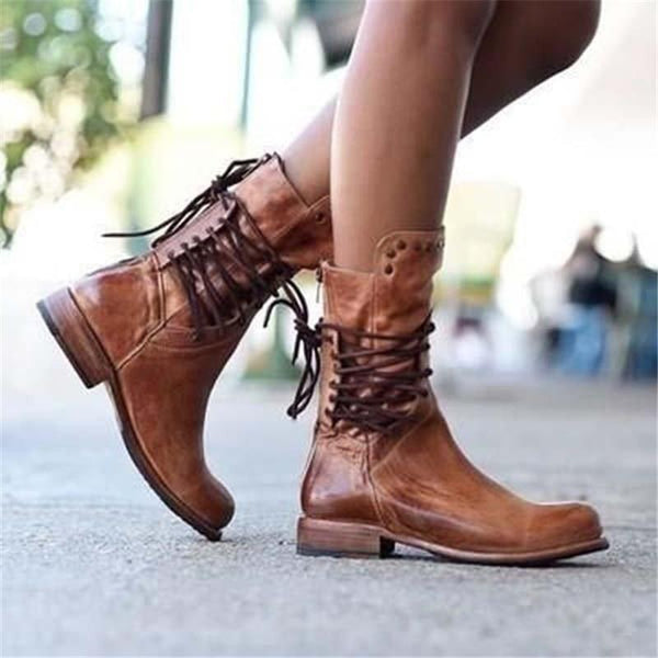 The Ramona Lace-Up Boot