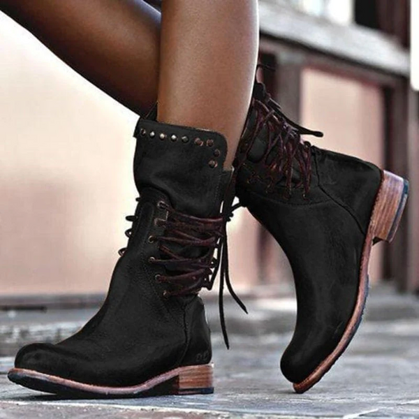 The Ramona Lace-Up Boot