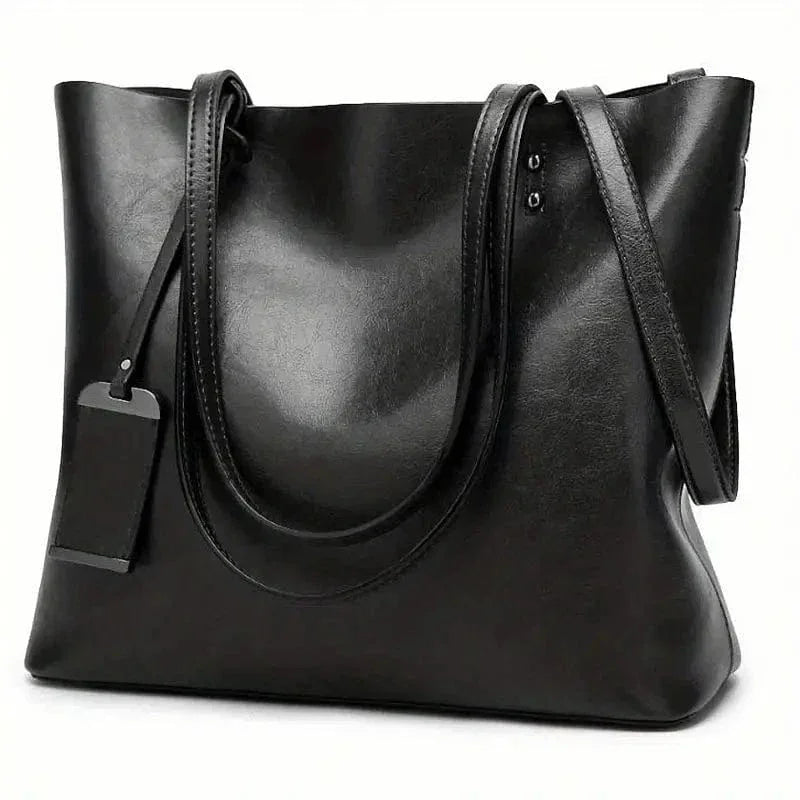 Elegant and versatile leather handbag