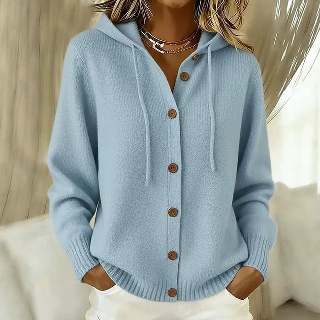 Goldie™ Hooded Draped Cardigan