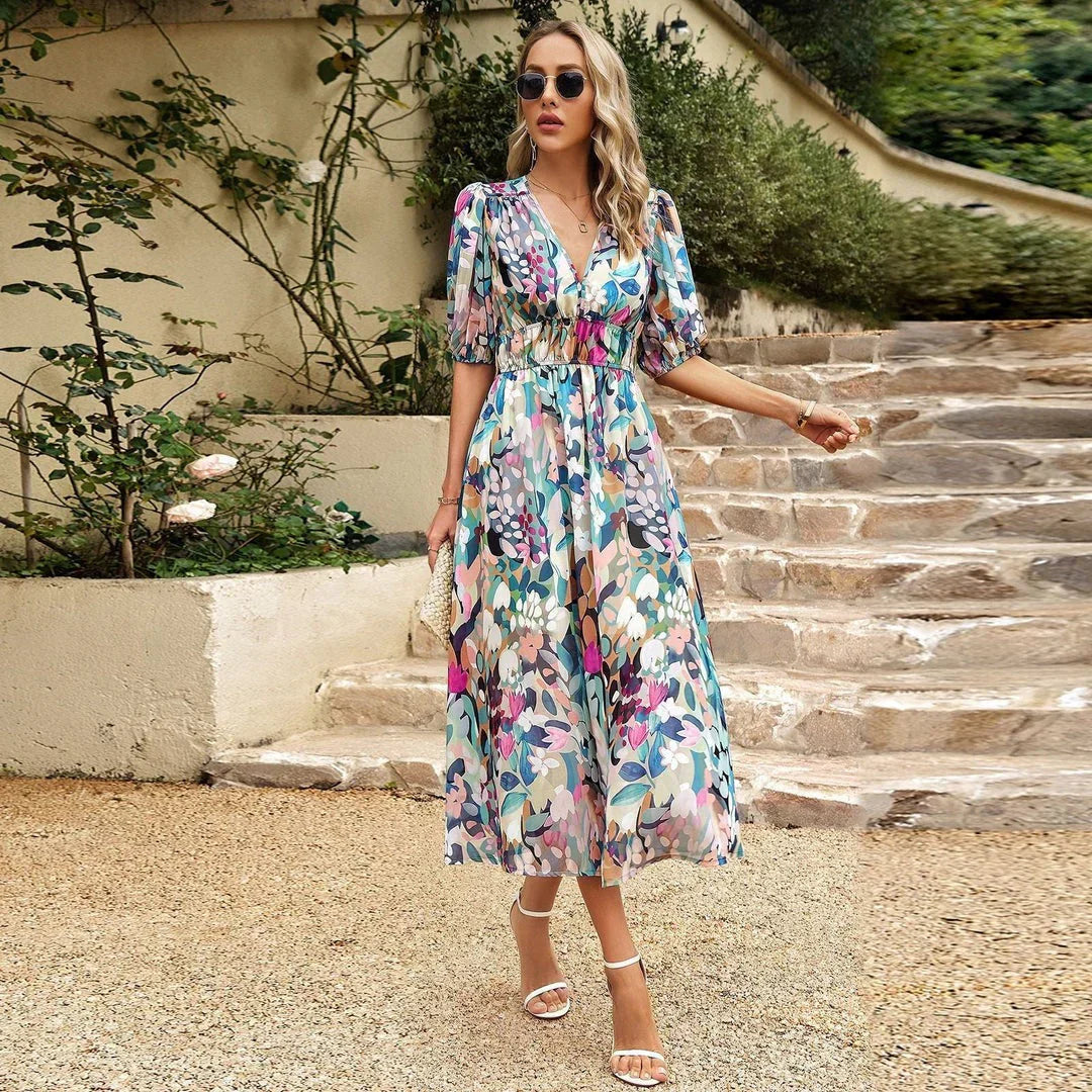Grace | V-Neck Dress