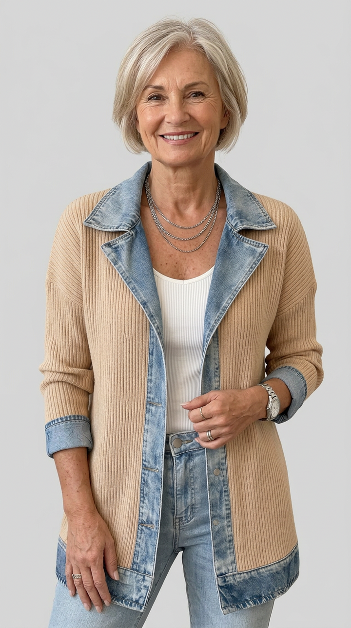 Margaret | Mixed Jacket