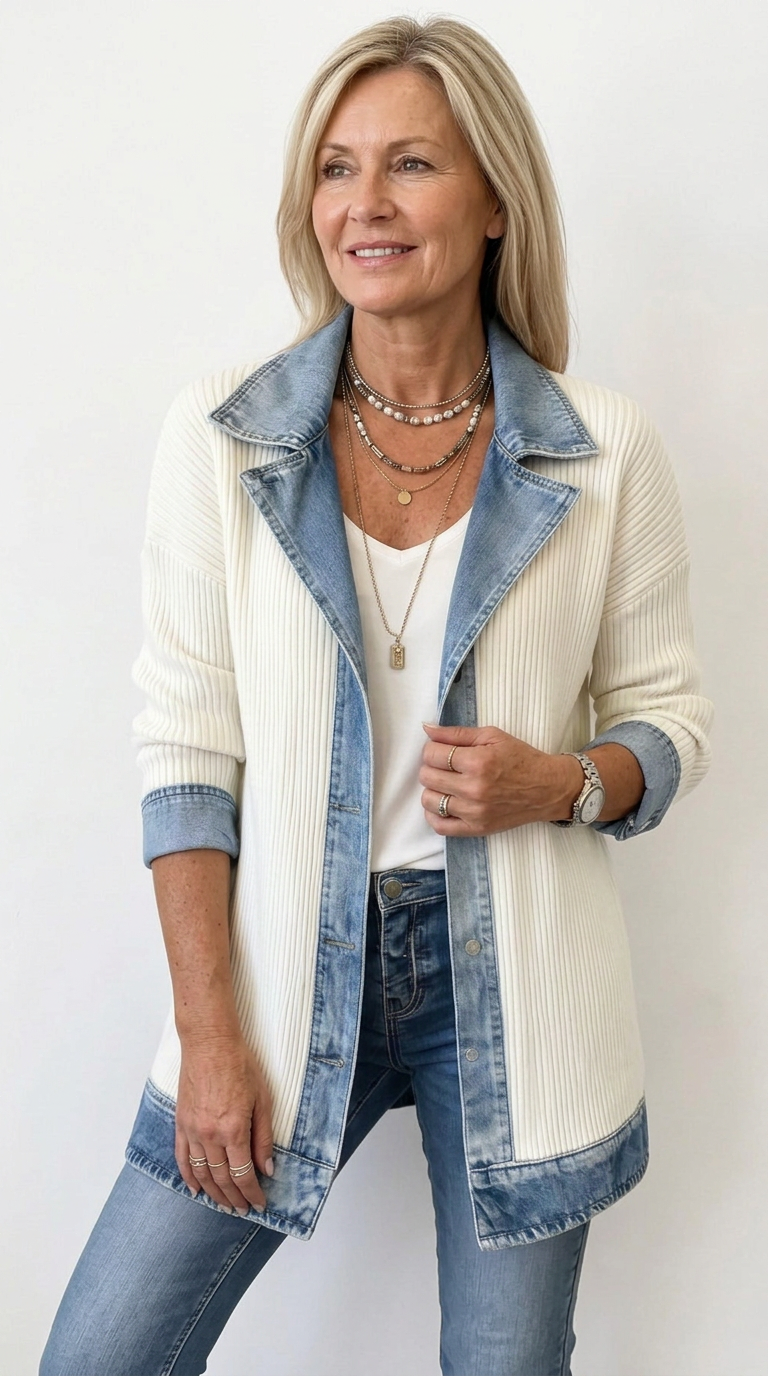 Margaret | Mixed Jacket