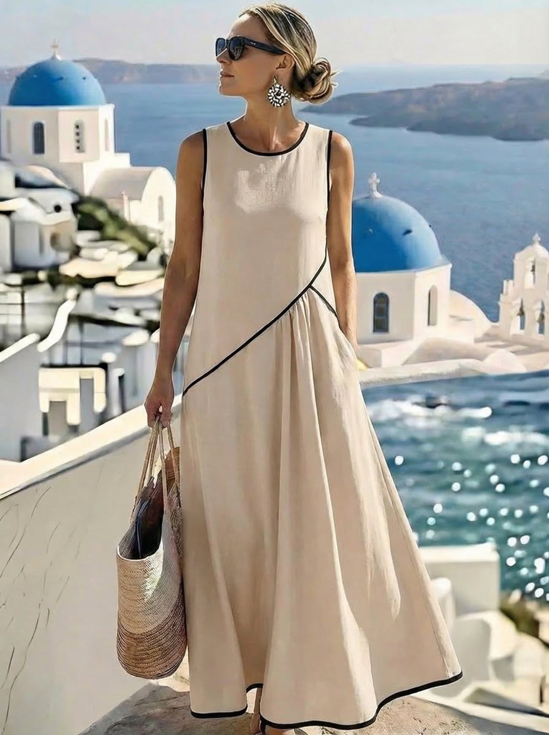 Lotte™ Summer Striped Dress