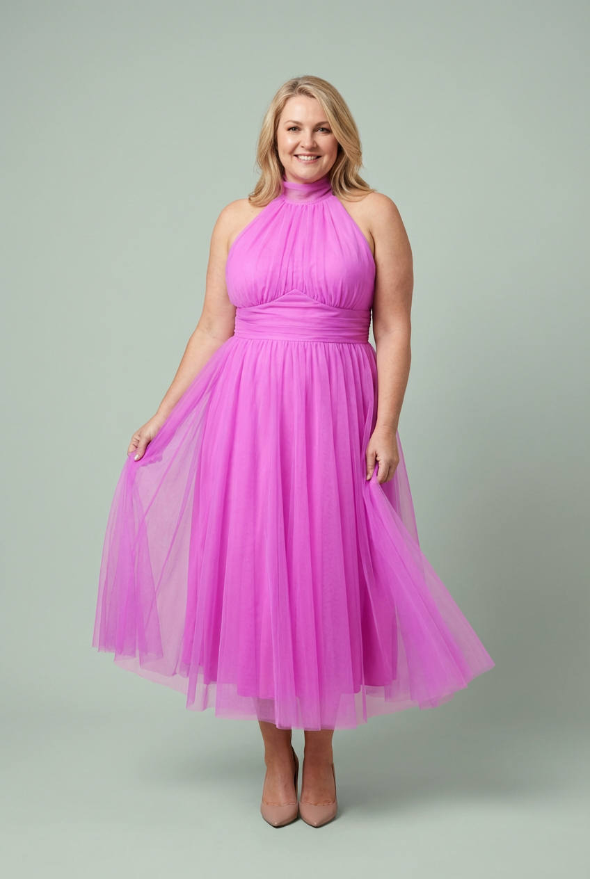 Nina – Romantic Ruffle Dress