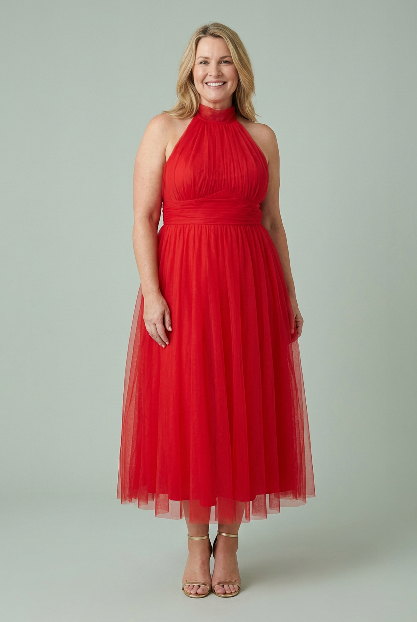 Nina – Romantic Ruffle Dress