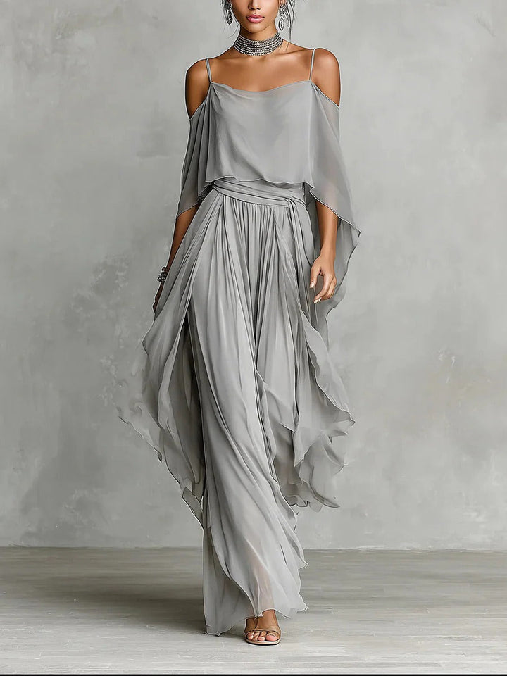 Isabela | Gray Fluid Set