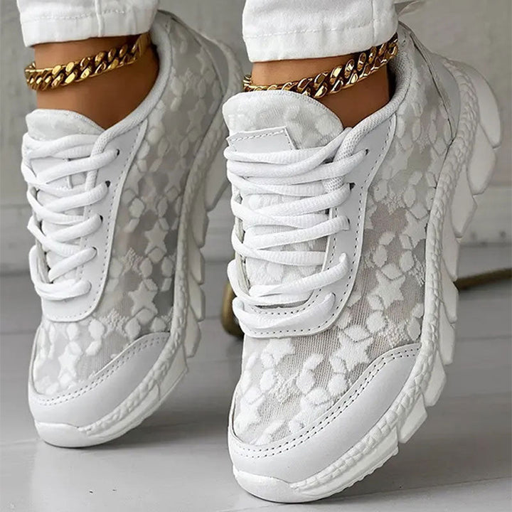 Scarlett™ - Comfortable Sneakers with Handmade Details